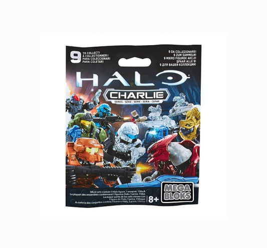 Halo micro action figure blind pack hero figure ready for action play.