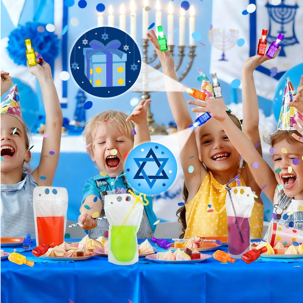 HALOGATE glow-on-finger design supports easy sharing during parties and classroom activities.