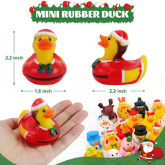 Halovin Christmas jeep ducks: themed bath toys for jeep-loving kids.