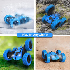 Hamdol Blue Thunder RC car all-terrain tires for grass and carpet