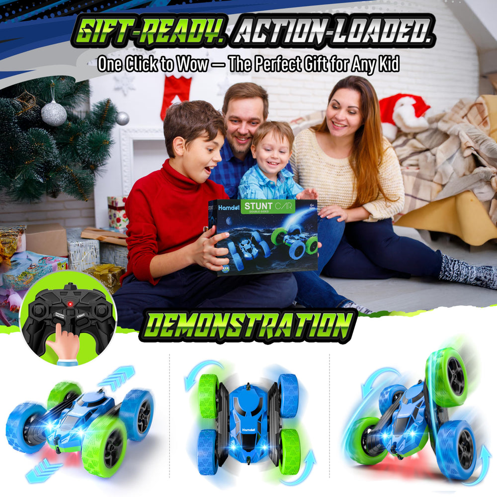 Hamdol durable ABS shell and shock-absorbing tires for tough play