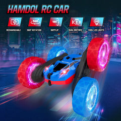 Hamdol GLOW RC Car LED wheel lights enhance night fun and tracking capability