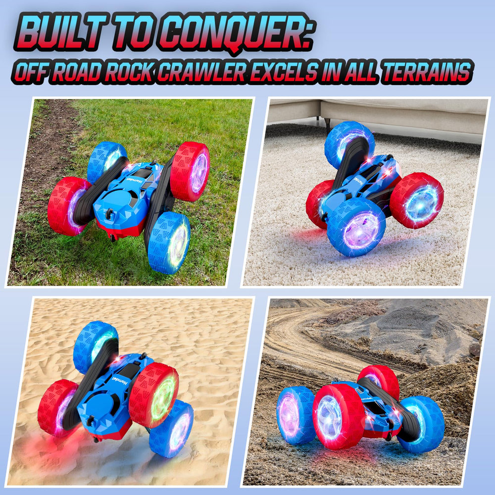 Hamdol GLOW RC Car rechargeable battery enables longer play sessions
