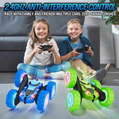 Hamdol STEM RC Car 2.4GHz controller ensures stable control.