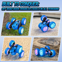 Hamdol STEM RC Car rechargeable battery offers long playtime.