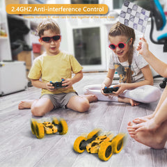 Hamdol 2.4GHz remote enables multiplayer racing with minimal interference.