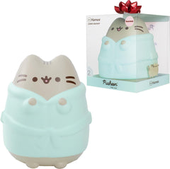Hamee Pusheen loaf squishy in slow rise for desk play and stress relief