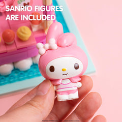Hamee Sanrio Summer Wunderland water slides simulate action scenes for imaginative play.