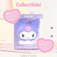 Hamee SquiSHU Buddy Kuromi reversible box highlights versatile display options.