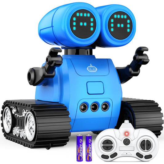 Hamourd Emo robot showing walkie talkie mode for interactive play