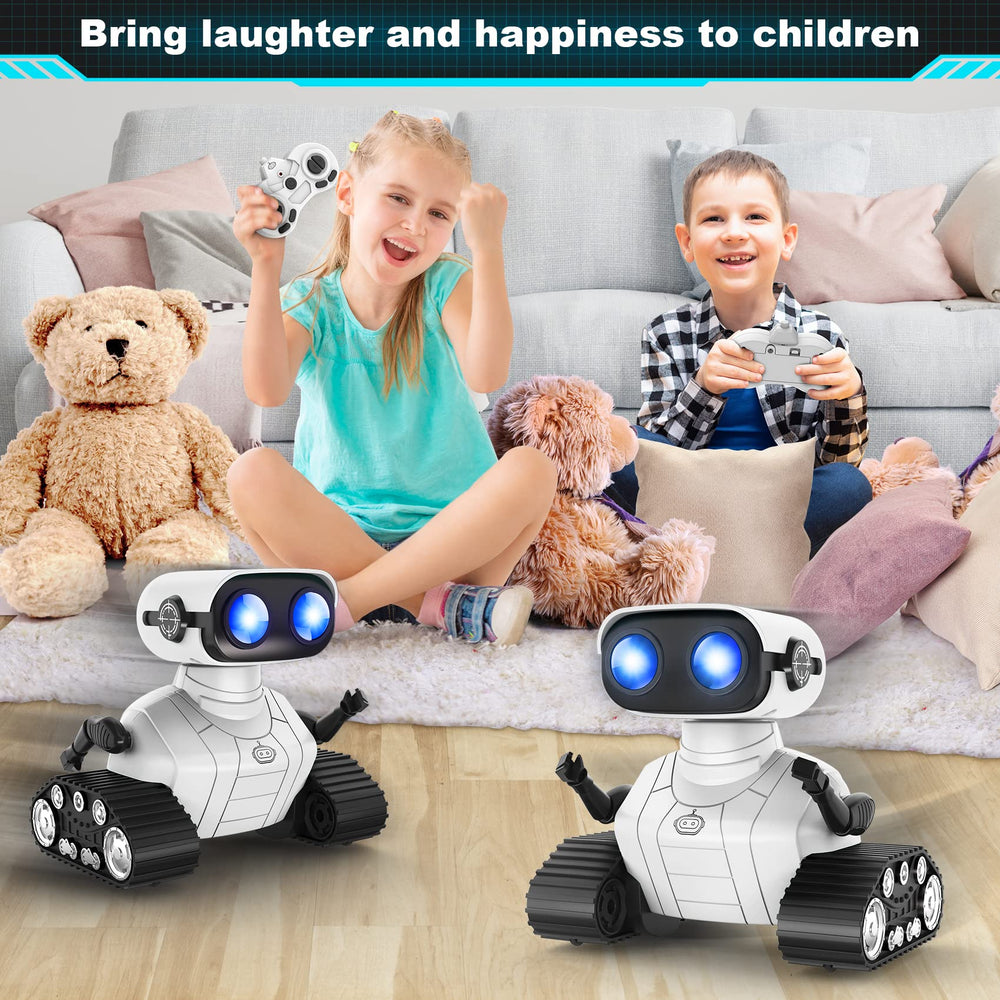 Hamourd Emo Robot sings and talks for lively storytelling sessions