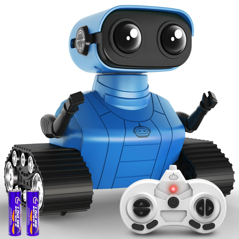 Hamourd robot toy with LED eyes lighting up for engaging playtime