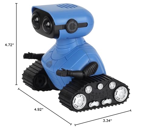 Hamourd robot toy on a tank-style base for smooth movement
