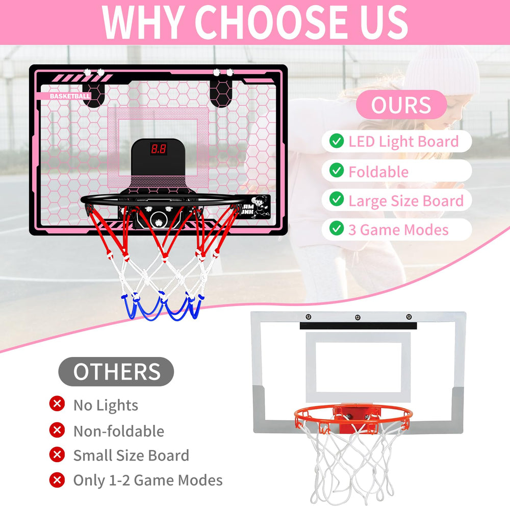HAMSILY foldable door hoop saves storage space after use