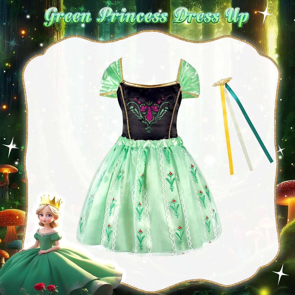 HAMSILY Blue Princess outfit ready for adventures, movement-friendly design for active kids.