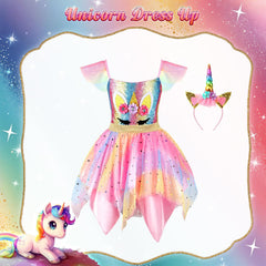 HAMSILY Green Princess dress showcases vibrant color and comfortable fit for playtime.