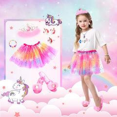 HAMSILY mermaid-themed princess shoes for nautical pretend adventures.