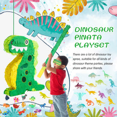 Hanaive luminous dinosaur figures add glow-in-the-dark fun.