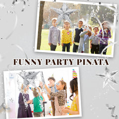 Hanaive star pinata foldable design, easy storage between celebrations