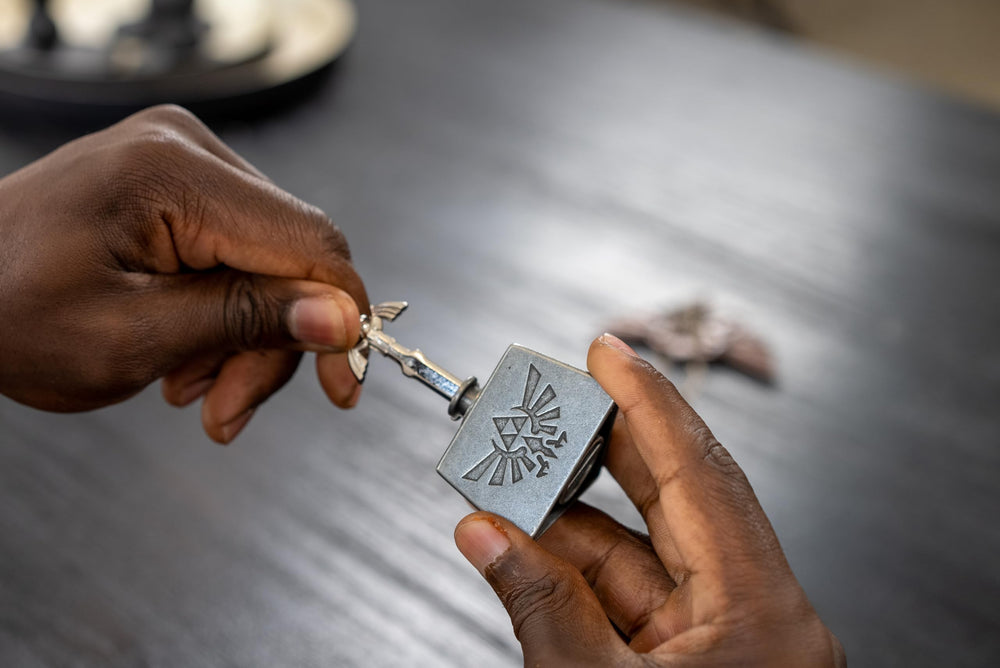 Hanayama puzzle on the go, compact and portable brain teaser