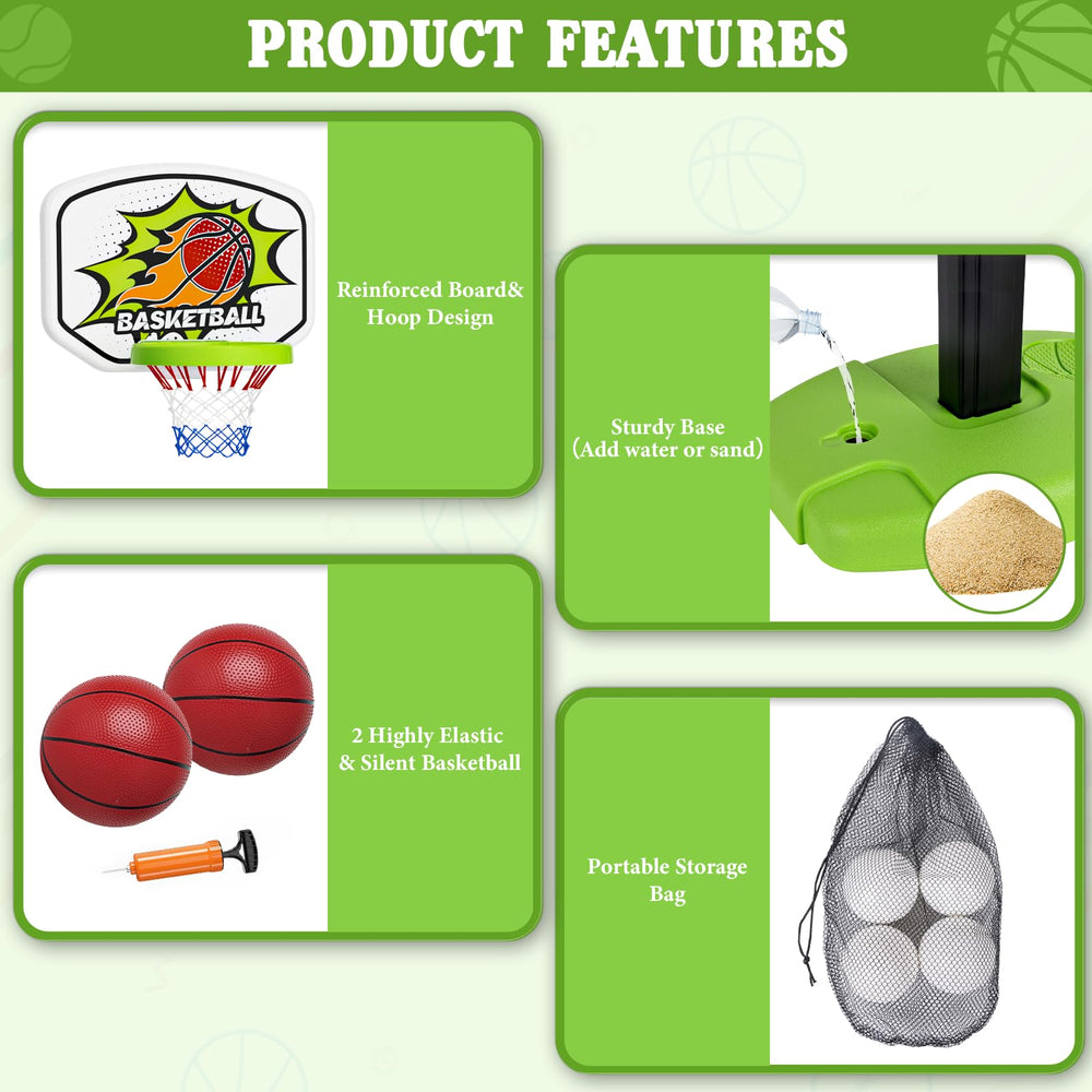 Handwell base supports stability with sand or water for energetic play.