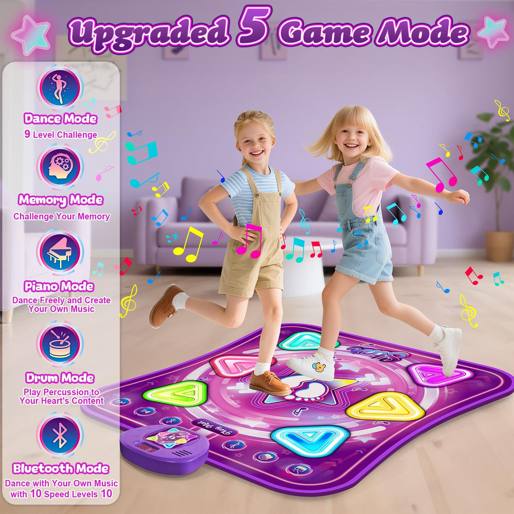 Handwell dance mat offers five modes for varied skill levels.