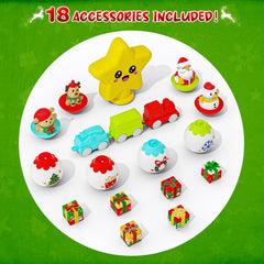 Handwell safe ABS plastic Christmas tree with sturdy base for toddlers