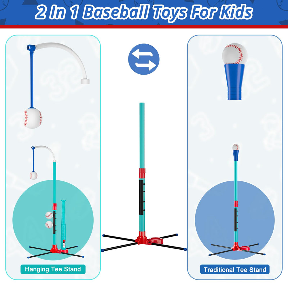 X-shaped base provides sturdy stability during indoor or outdoor play.