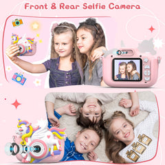 Hangrui Kids Camera supports photos and videos on the go