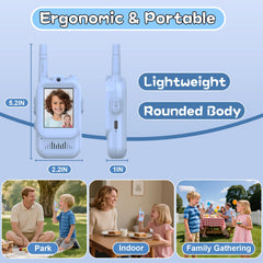 Hangrui Gift set of walkie talkies delights 3-5 year olds.