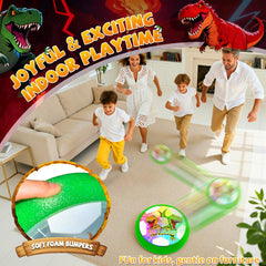 Hanroni Kids can kick, chase, and roar safely on wood, tile, or laminate floors.