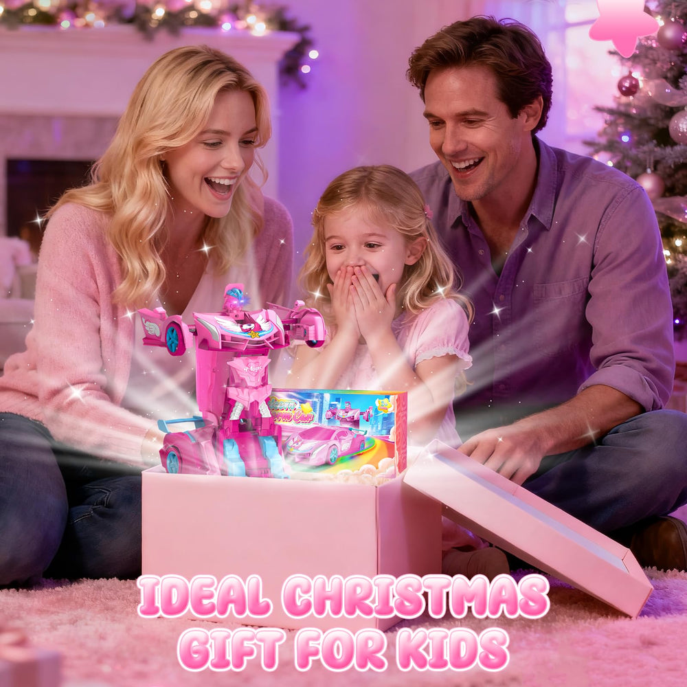 Hanroni Unicorn Transform RC Car durable design withstands twists and tumbles.