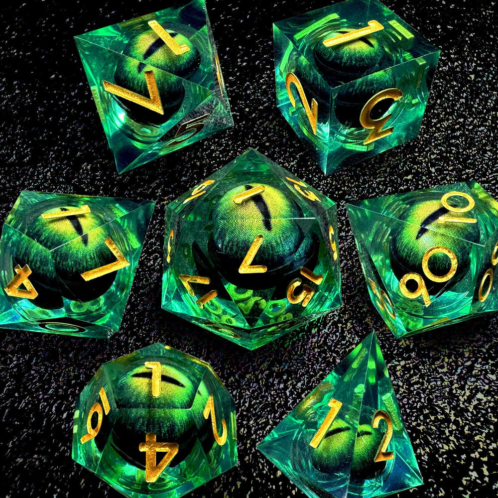 HAOMEJA sharp edges closeup, crisp rolling feel for tabletop adventures.