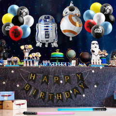 Haooryx Galaxy Wars BB8 foil balloon perfect photo prop