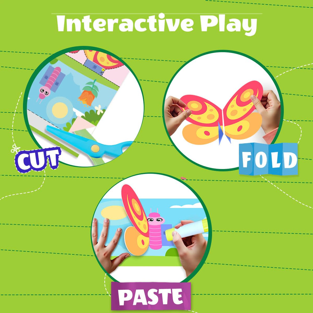 HAOWWLAI colorful paper crafts sparks creativity and fine motor practice