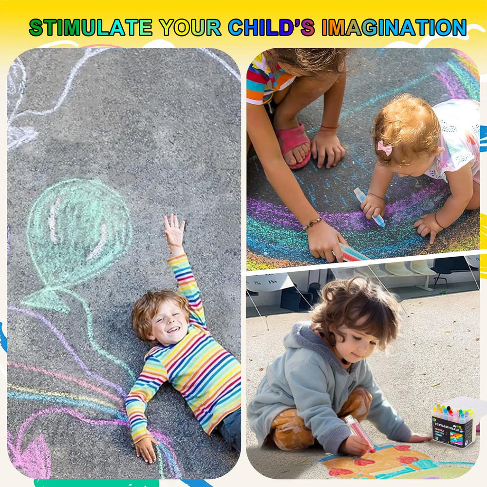 Haoyond refills extend the chalk set for continuous creativity