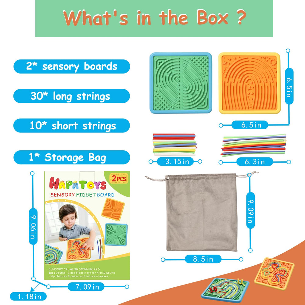 HAPATOYS ideal gift for all ages, classroom and travel use.