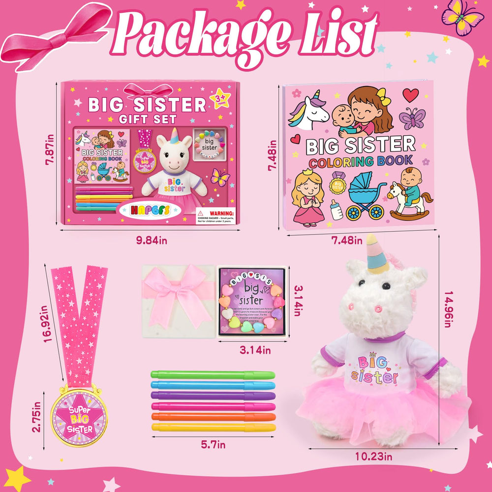 HAPGFS Big Sister Outfit set for dress-up and role transition