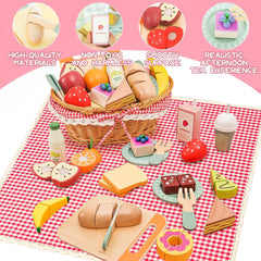 HAPGFS utensil set with knife and forks for safe slicing during play
