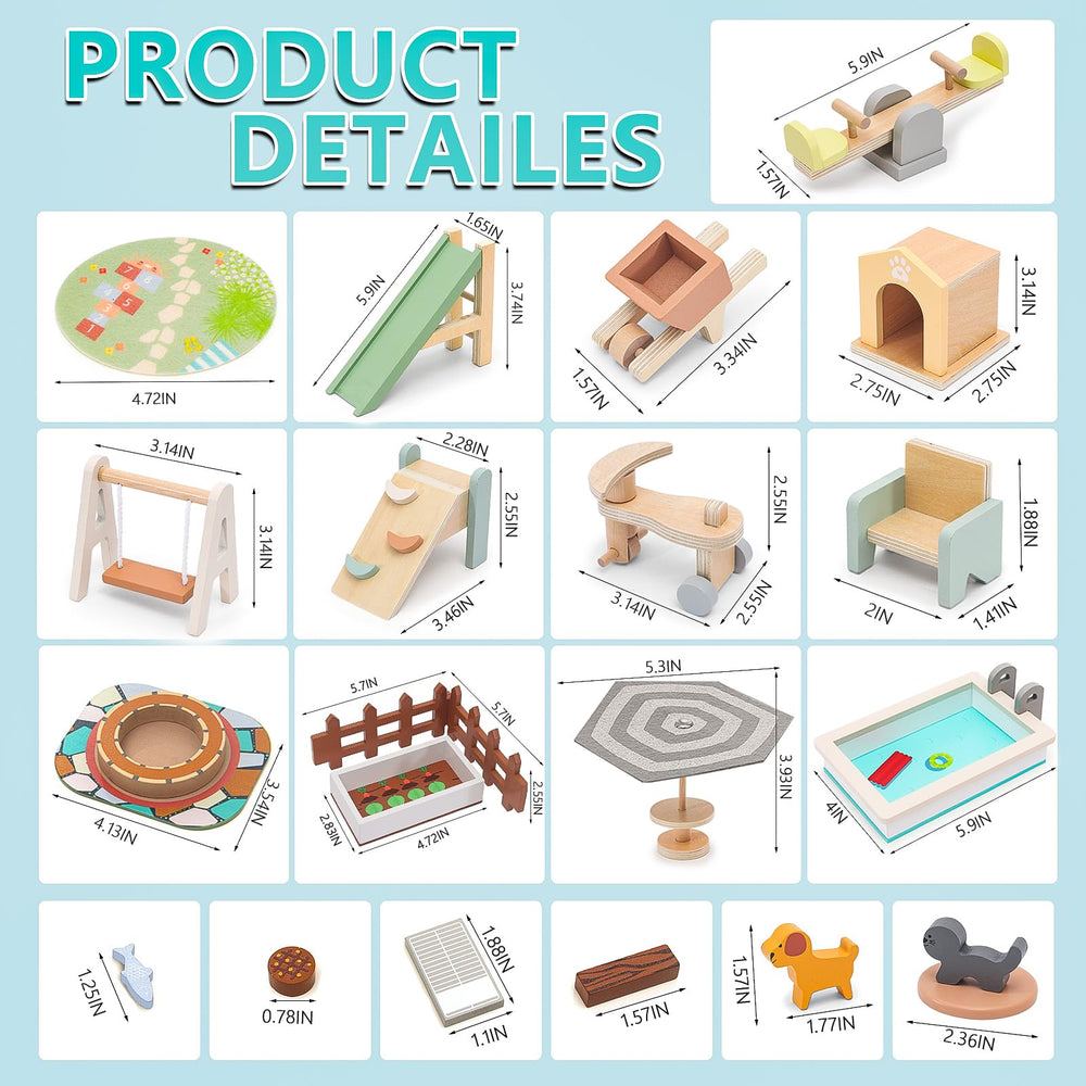 HAPGFS pool and lounge set adds relaxing poolside scenes to doll worlds.