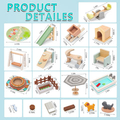 HAPGFS pool and lounge set adds relaxing poolside scenes to doll worlds.