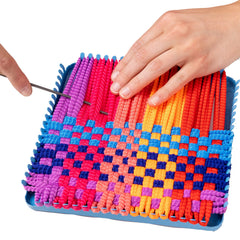 Beginner-friendly weaving project that boosts creativity and focus.