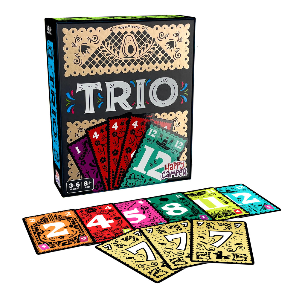 Happy Camper Trio reveals two cards to boost memory and social interaction.