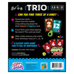Happy Camper Trio captures a three-of-a-kind moment during play.