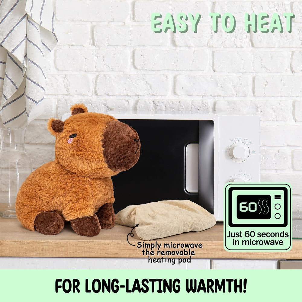 Happy Fuel capybara unscented heating beads deliver clean, consistent warmth