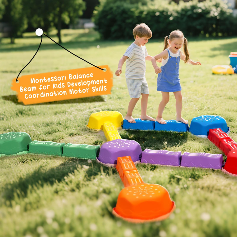 HappyField obstacle track coordination supports balance and motor skill development.