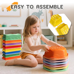 HappyField thickened material keeps play time safe and odorless.