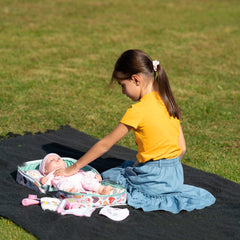 HappyVk Baby Doll Bed Set comb sparks grooming stories and role-play adventures.
