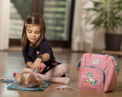 HappyVk Gift-Ready Set for girls age 3+ inspires imaginative caregiving scenarios.