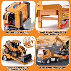 HAPYAD metal cab detachable trailer for versatile play setups